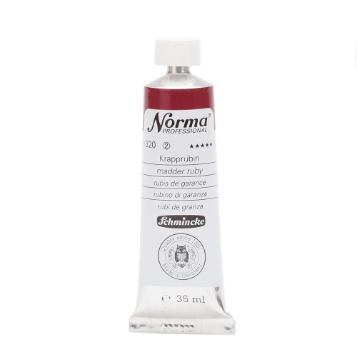 Norma Öl Farbe 35 ml, Krapprubin (g.P. 1L= 315,71€)